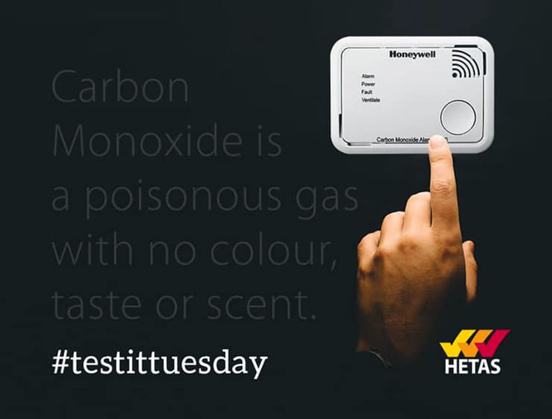 Carbon monoxide alarm installation